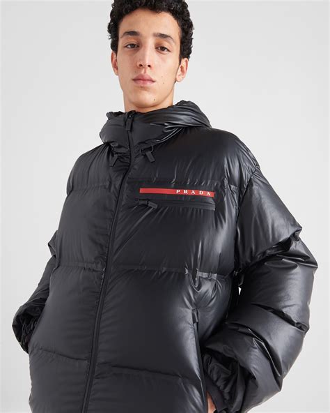 prada mens jacket puffer|Prada reversible jacket.